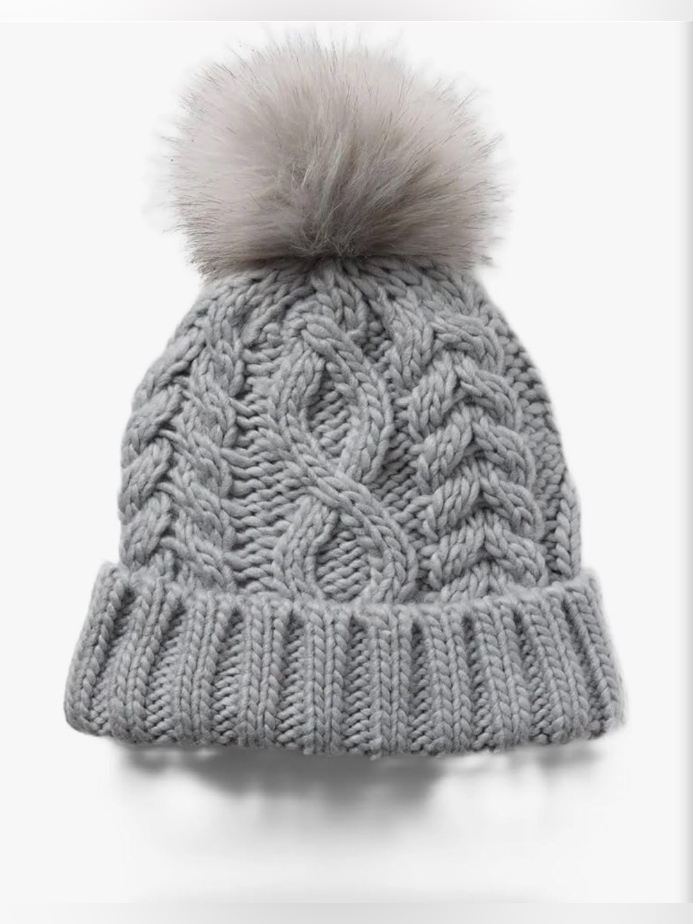 New Kangol Hat Quilted Bucket Hat Gap Cable Knit Poof Beanie pom pom hat - Picture 9 of 13